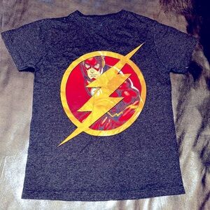 Flash Boys Graphic T-Shirt in Dark Gray Size S